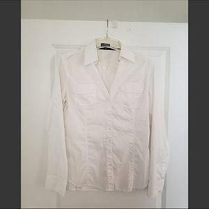 Express long sleeve button-up